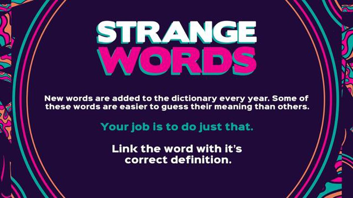 Strange Words image number null